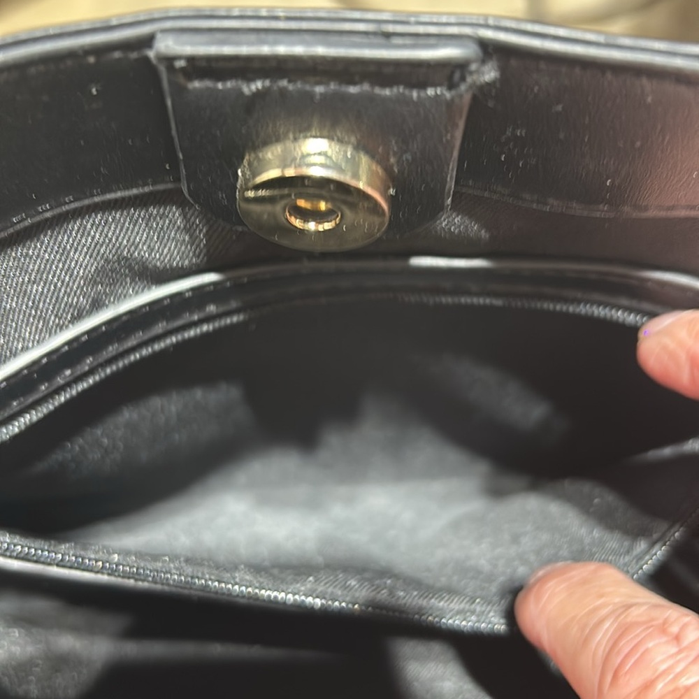 Nine West Brooklyn Jet Set grey/black shoulder bag - Picture 6 of 9